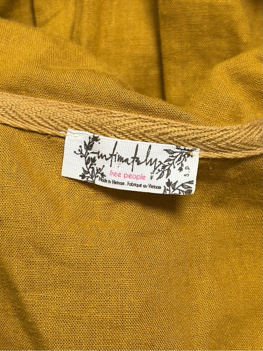 Free People So-fari Utility Linen Blend Bodysuit in Alchemy, SZ S EUC! - Picture 4 of 5